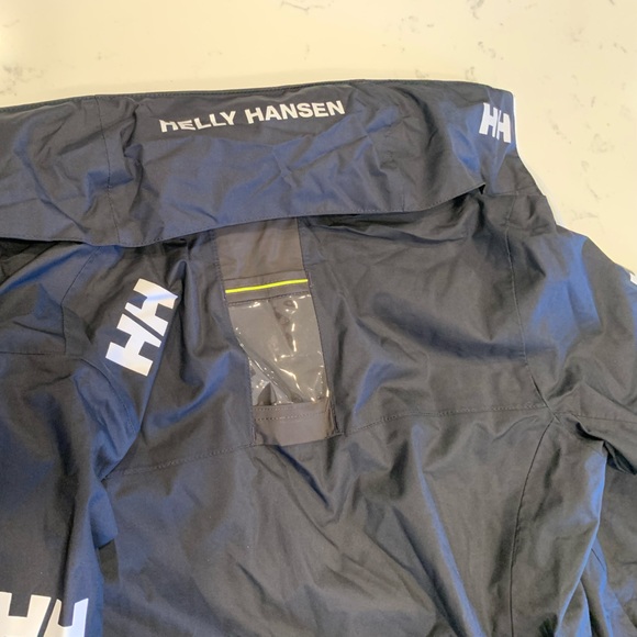 Helly Hansen Women Crew Hooded Midlayer Jacket Navy Marine Color Helly Tech - Picture 7 of 12